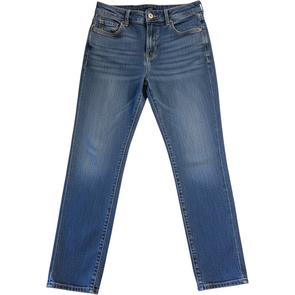 Skinny Jeans High-Rise Vintage Slim, Medium Wash Blue Denim Women Size 0